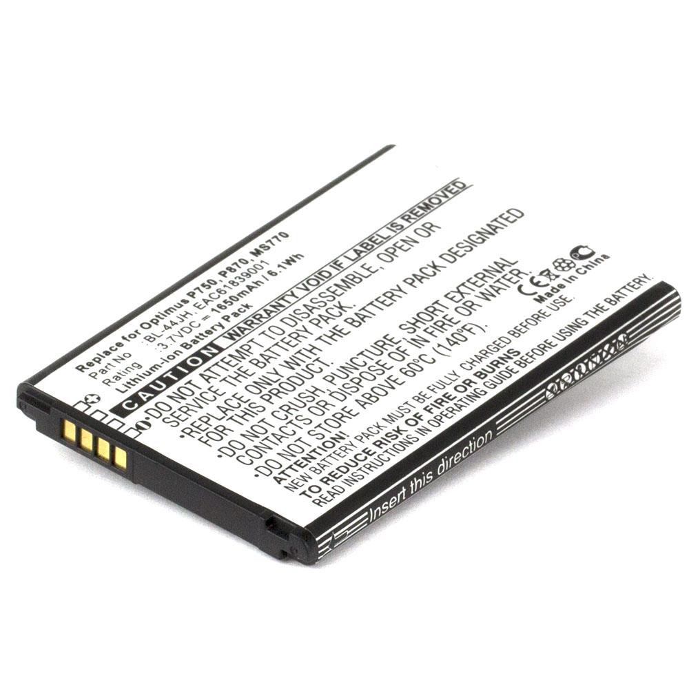 [PLGE3124] LG Optimus L7 3.7V 1650mAh Li-ion