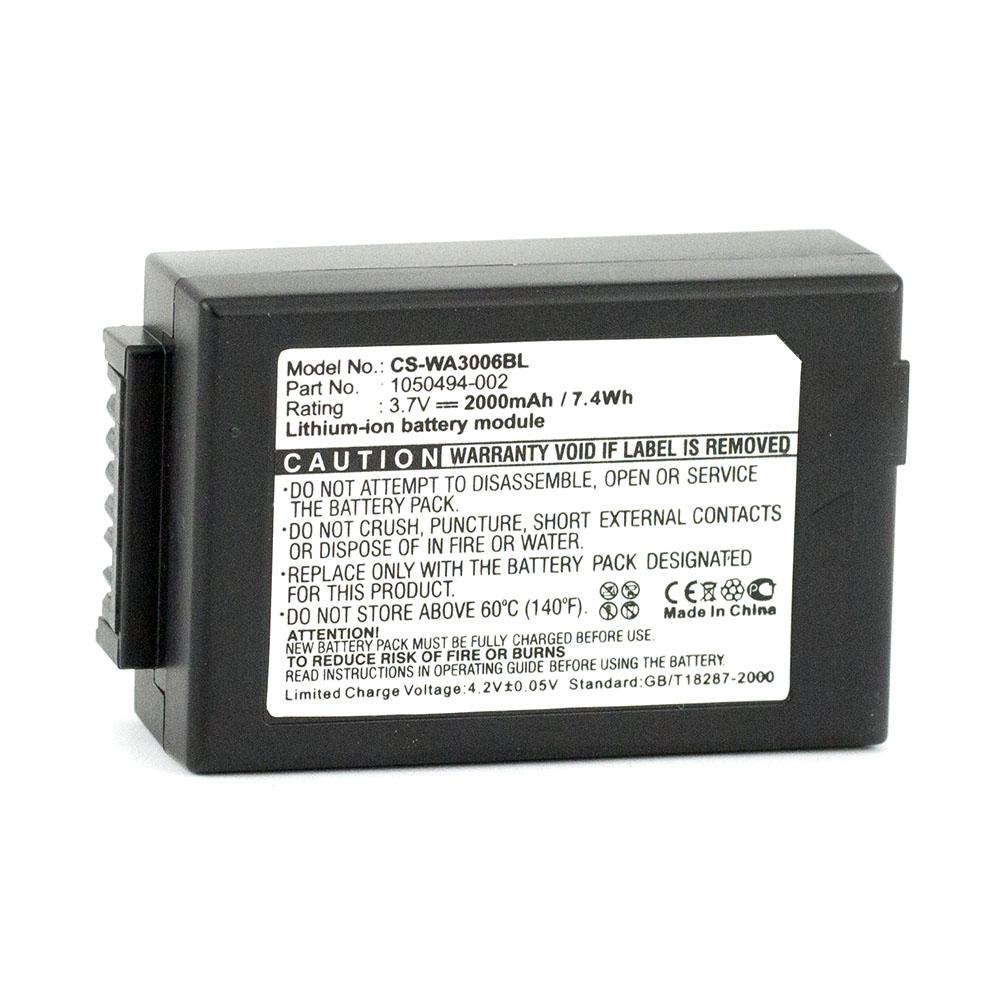 Psion 1050494-002 3.7V 2000mAh Li-ion