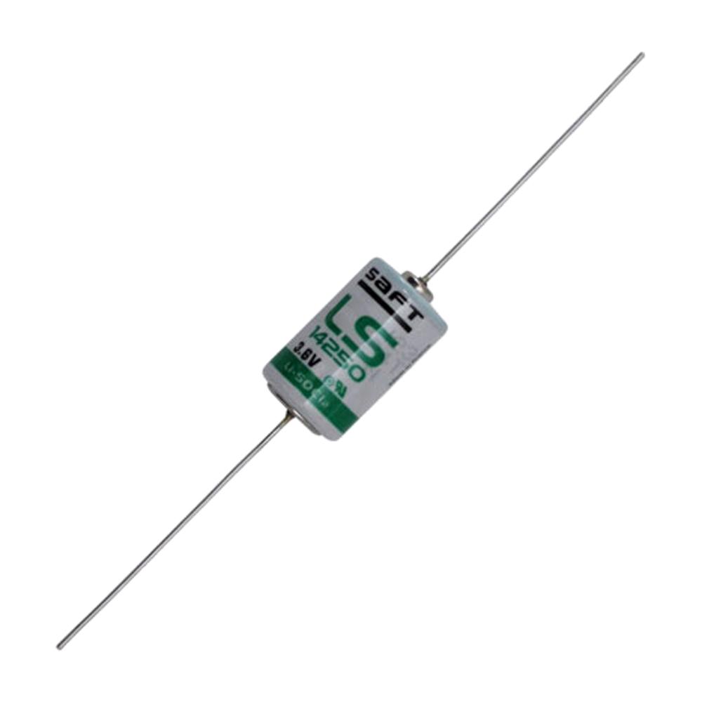 LS14250 1-2AA size Saft Lithium 3.6V Thionyl Chloride Battery - with Axial Leads