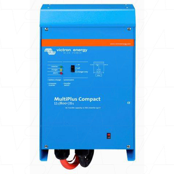 MultiPlus Compact Inverter & SLA/LiFePO4 Charger 12V 800VA 35A