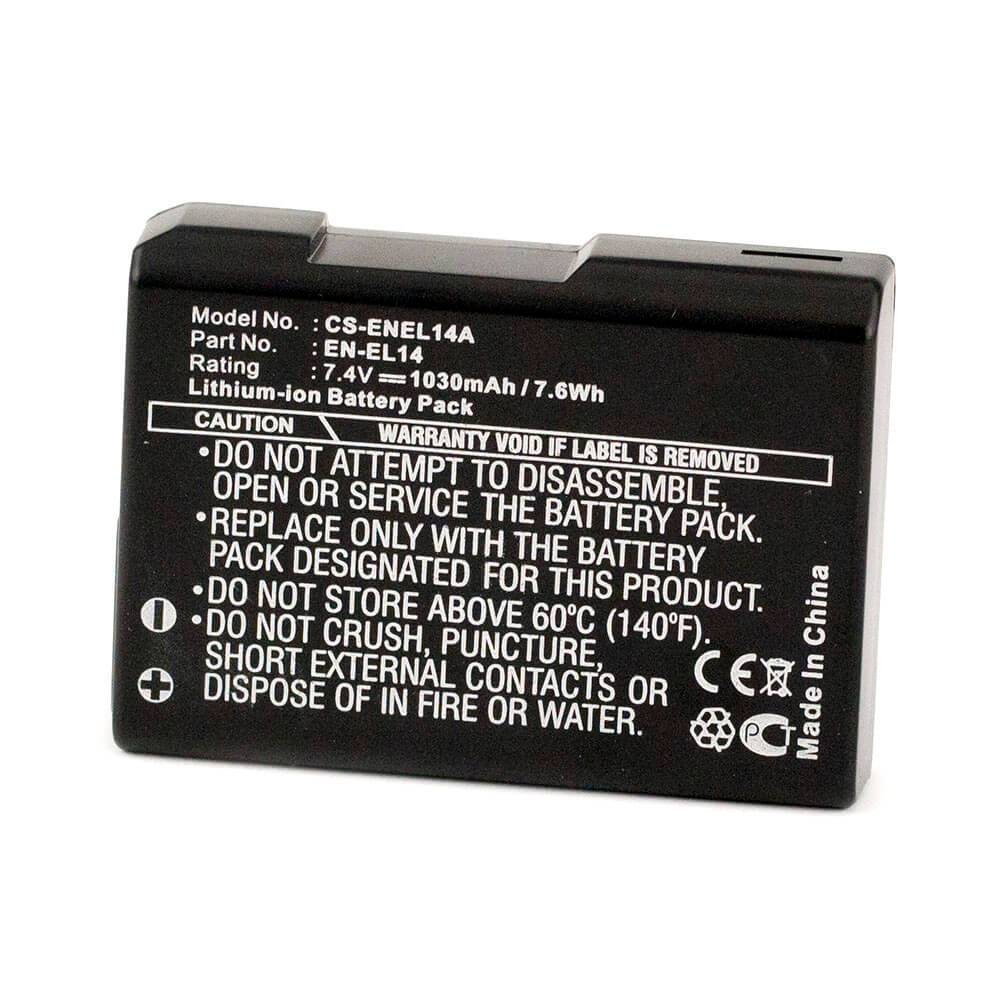 NIKON EN-EL14 7.4V 1030mAh Li-ion