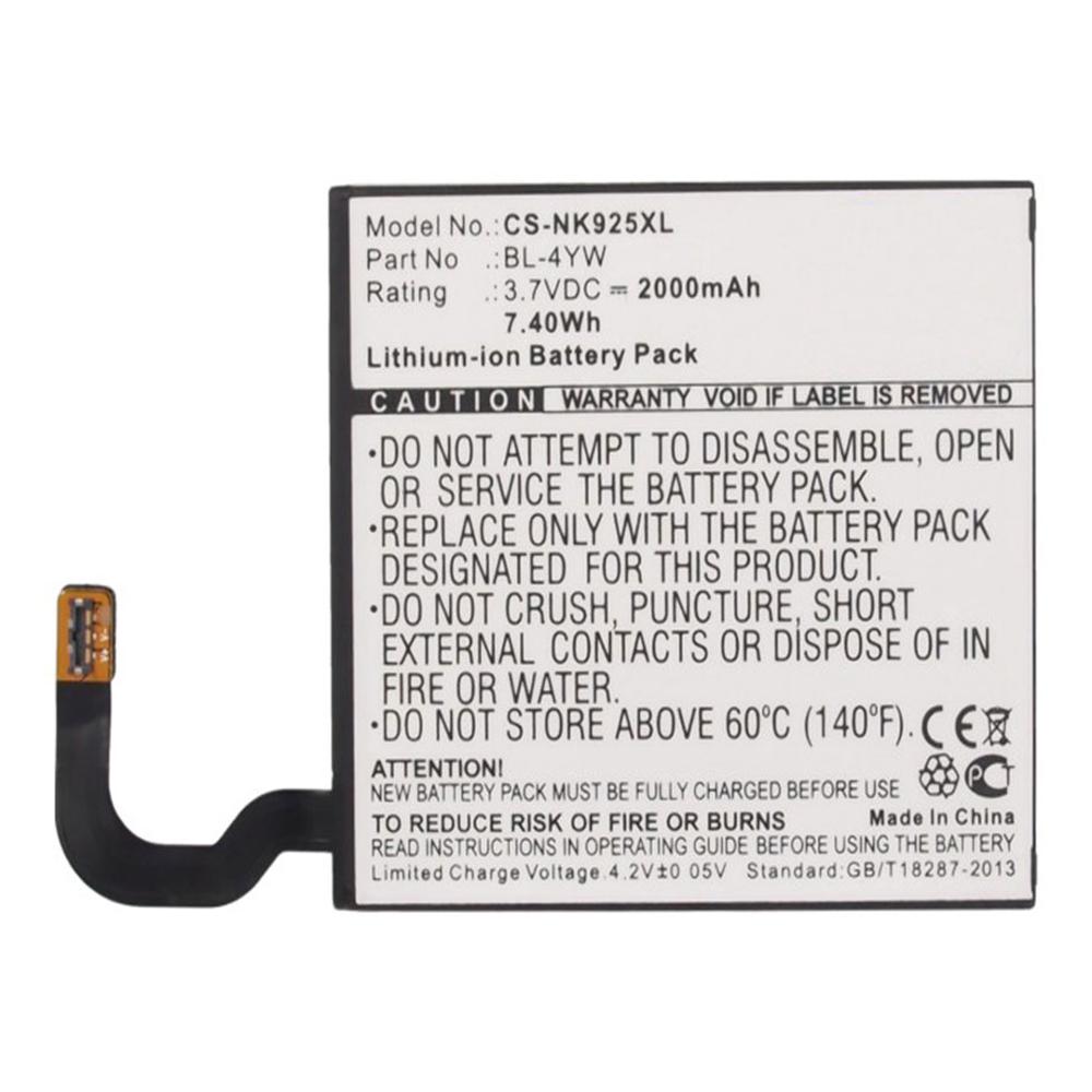 [PNOK7276] NOKIA 3.7V 2000mAh Li-ion