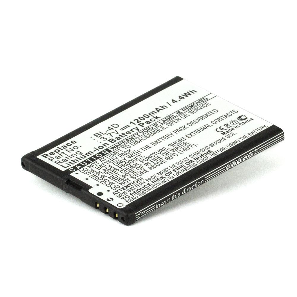 [PNOK2486] NOKIA BL-4D 3.7V 1200mAh Li-ion