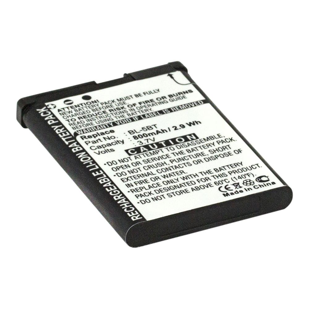 [PNOK2417] NOKIA BL-5BT 3.7V 800mAh Li-ion