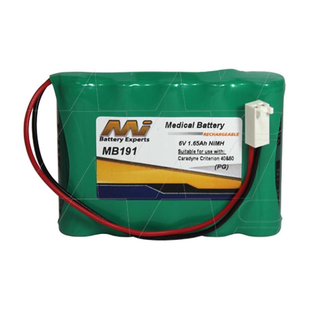 Medical battery suit. for Caradyne Criterion 40 & 60 O2 Monitor