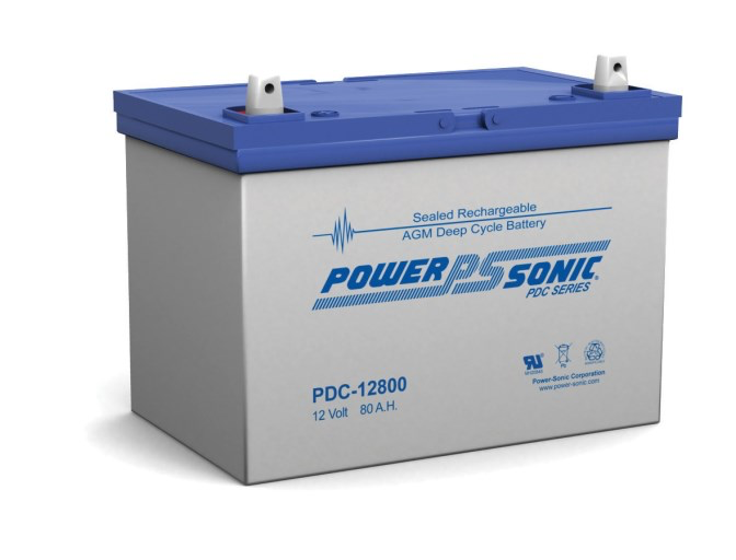 Power-Sonic 12v80 ah C20 Cyclic AGM