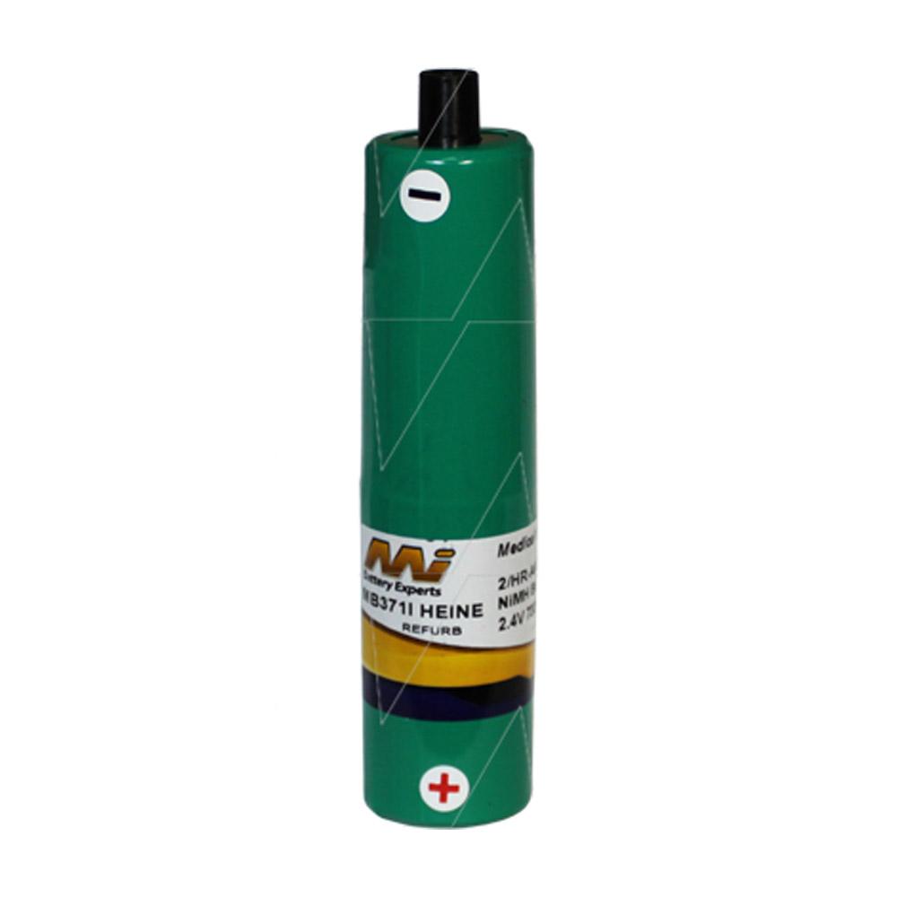 Medical battery suit. for Heine 65-X-01.99.433 2.4V (Cone Type)