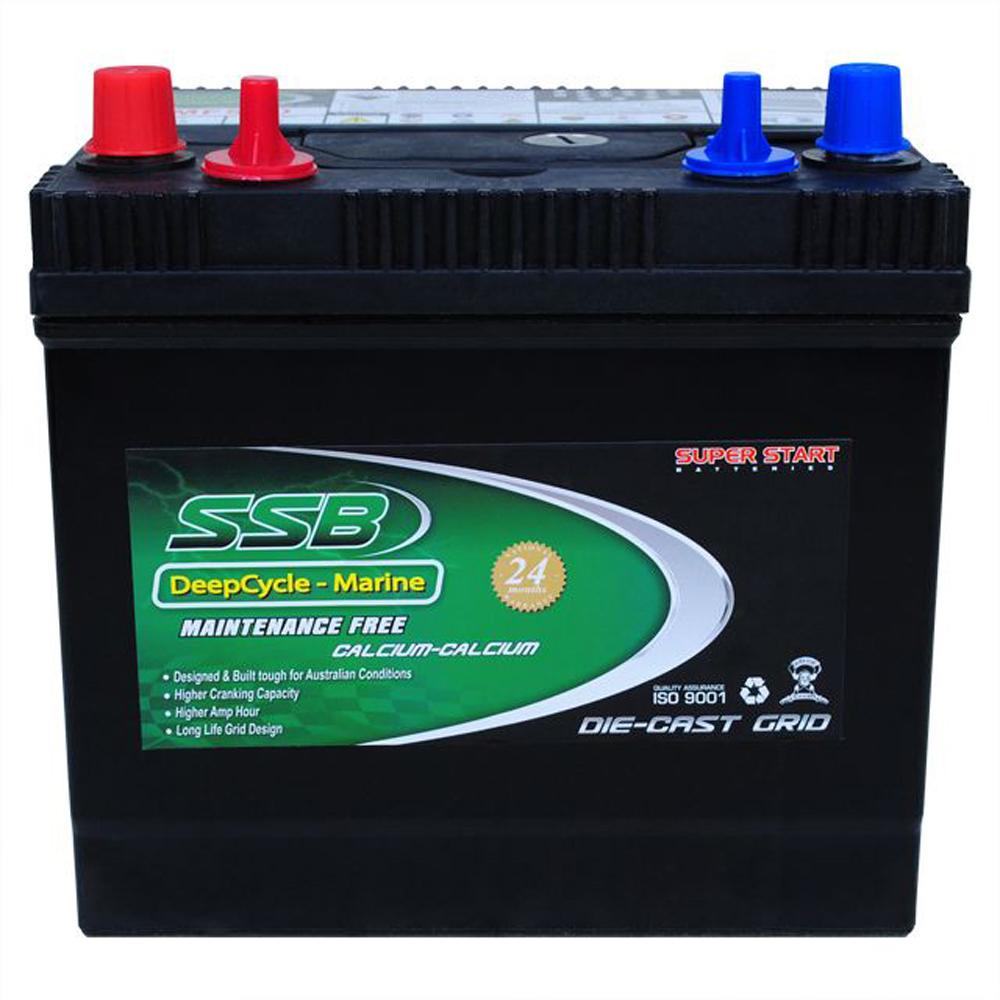 MF50D High Performance Maintenance Free Deep-Cycle Marine Battery