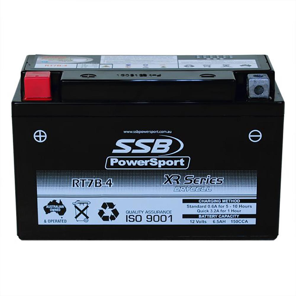 RT7B-4 High Peformance AGM Motorcycle Battery