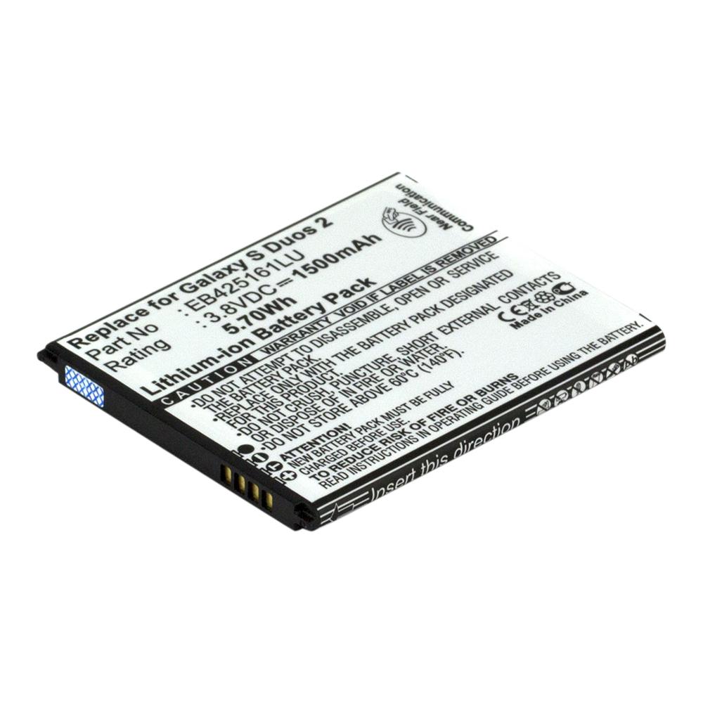 [PSAM2912] SAMSUNG Galaxy Ace 2; Galaxy S2 Duos With QI-NFC 3.7V 1500mAh Li-ion