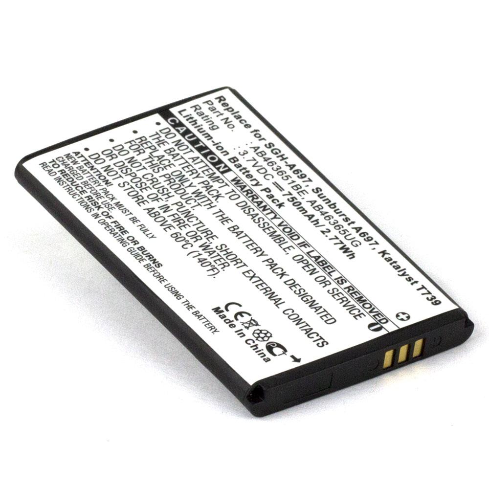 [PSAM2646] SAMSUNG SGH-A697 3.7V 750mAh Li-ion
