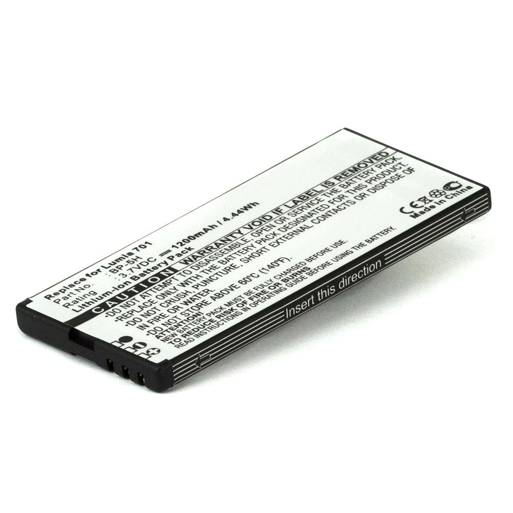 [PNOK2509] NOKIA BP-5H 3.7V 1200mAh Li-ion