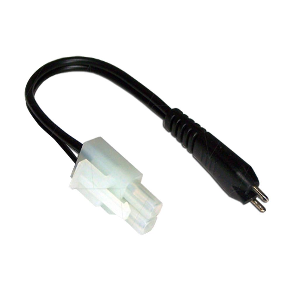 Non-Reversable Polarity Plug to Male Tamiya Type Connector c-w 100mm leads