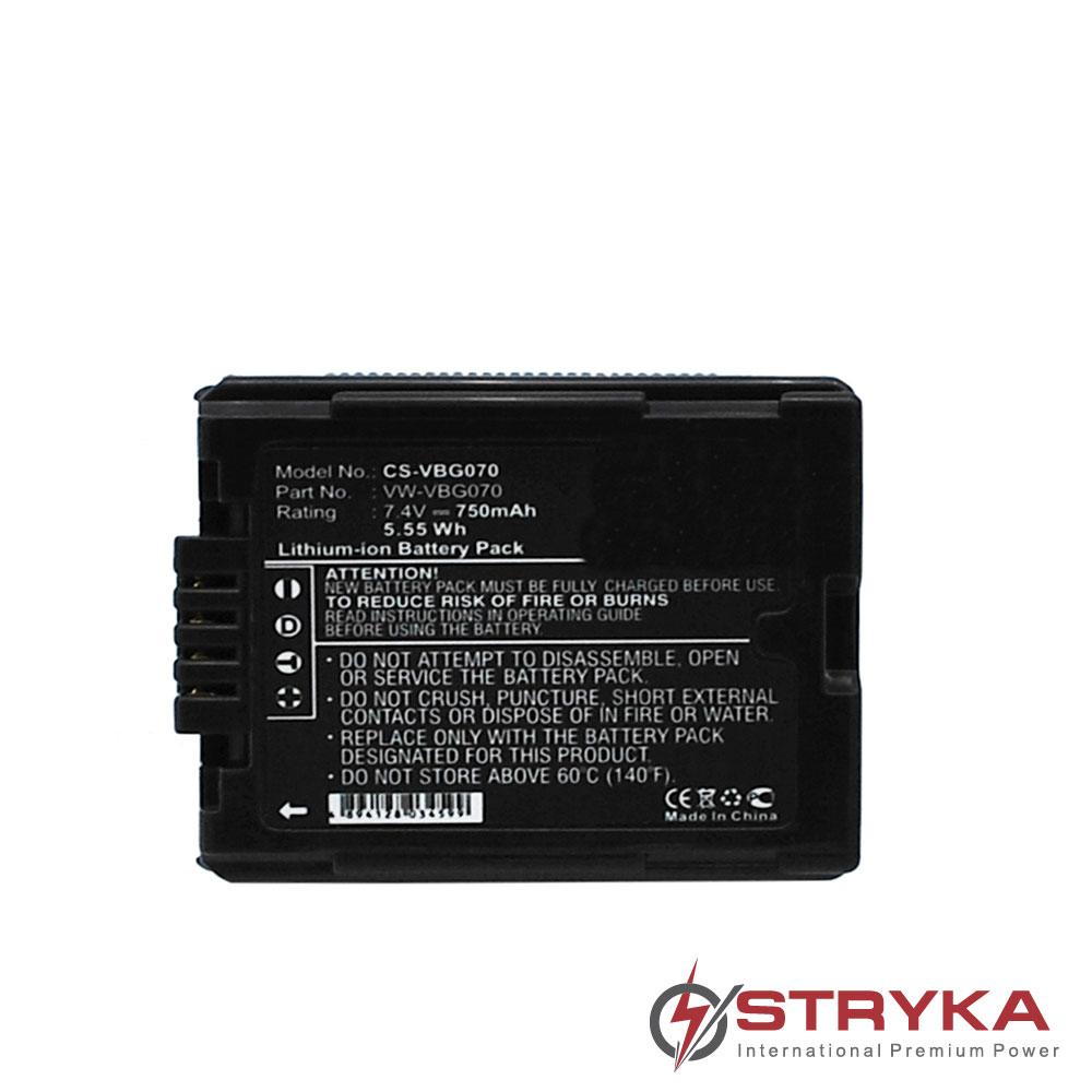 [CPAN7412] PANASONIC 7.4V 750mAh Li-ion