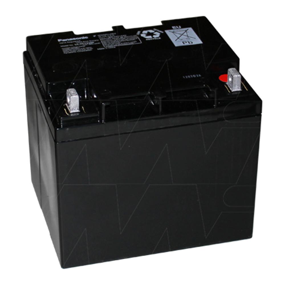 Panasonic LC-XC1238P Sealed Lead Acid Battery. Cyclic type - Golf Buggy, Mobility scooter