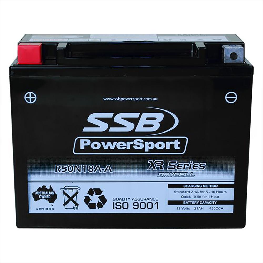 R50N18A-A High Peformance AGM Motorcycle Battery