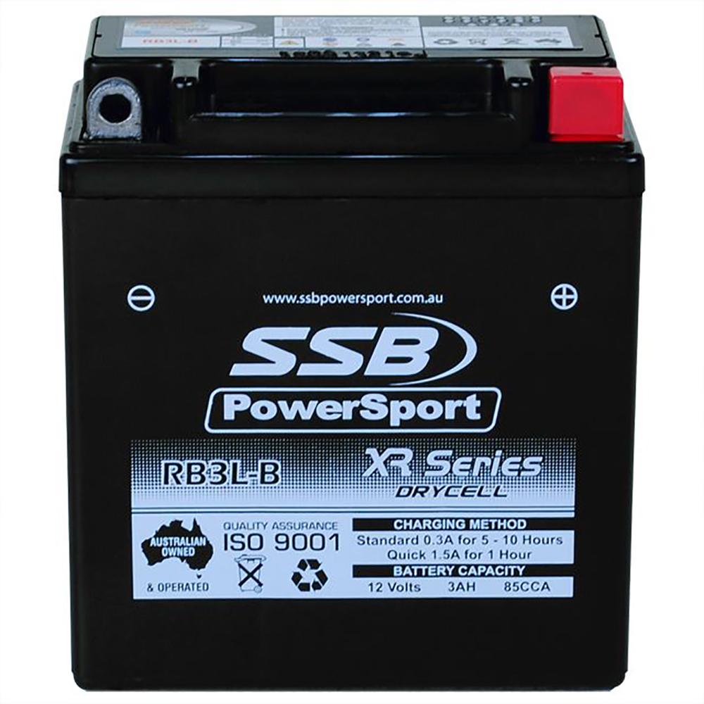 RB3L-B High Peformance AGM Motorcycle Battery