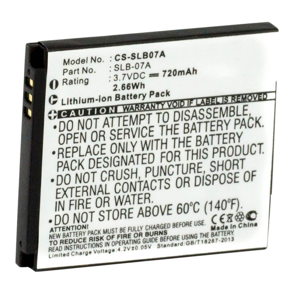 Samsung SLB-07A 3.7V 720mAh Li-ion