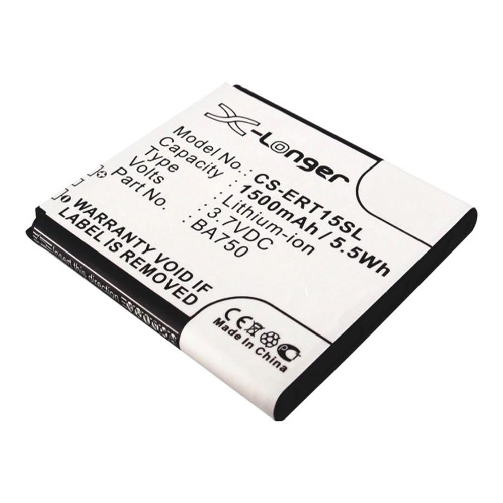 [PSOE2585] SONY ERICSSON BA750 3.7V 1500mAh Li-ion