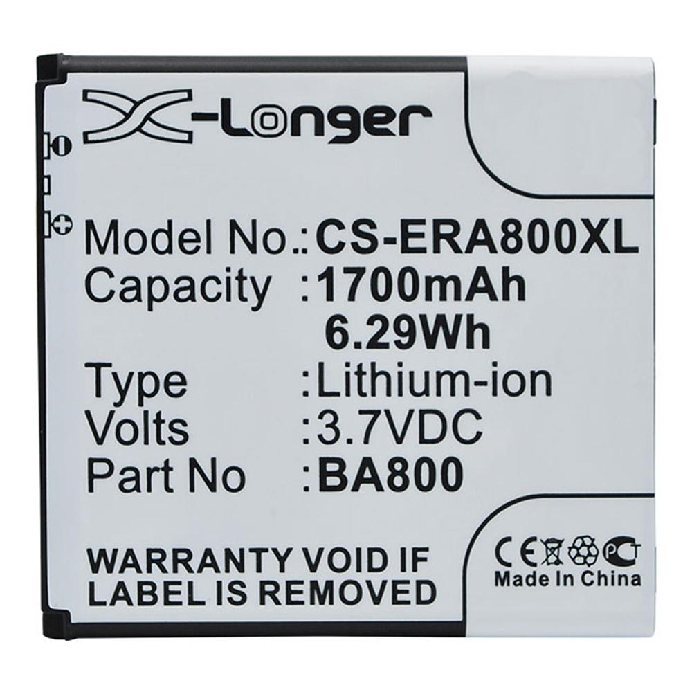 [PSOE7009] SONY ERICSSON BA800 3.7V 1700mAh Li-ion