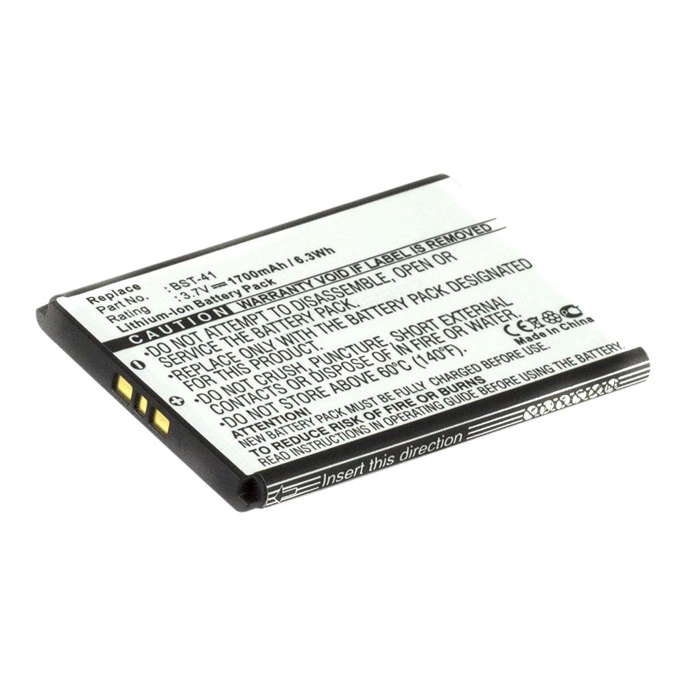 [PSOE2547] SONY ERICSSON BST-41 3.7V 1700mAh Li-ion