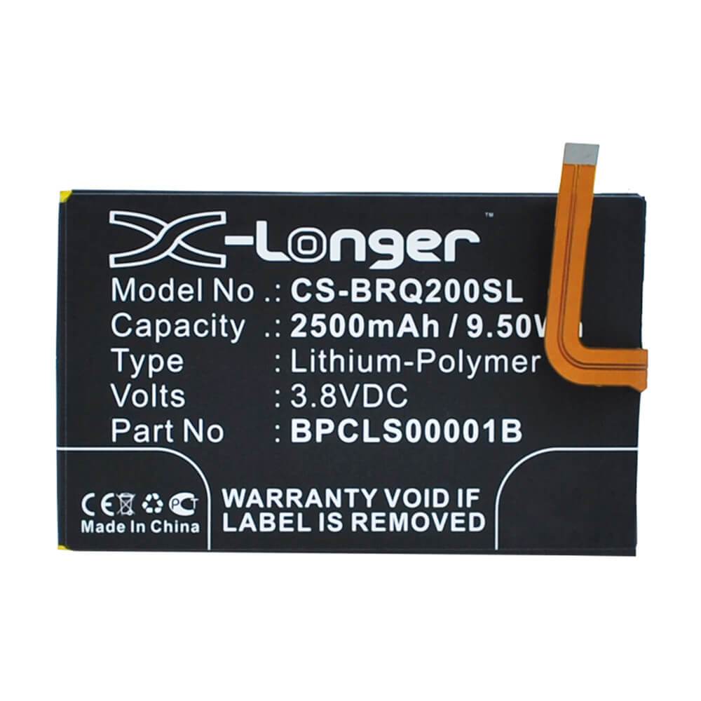 [PBLB2904] Stryka Battery to suit BLACKBERRY Q20 3.85V 2500mAh Li-Pol