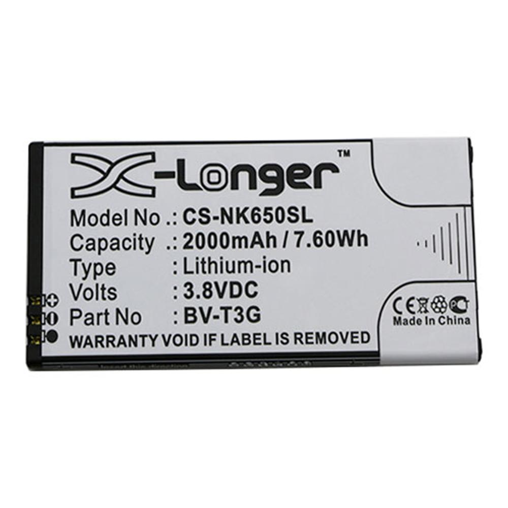 [PMIC2560] Stryka Battery to suit MICROSOFT BV-T3G 3.8V 2000mAh Li-ion