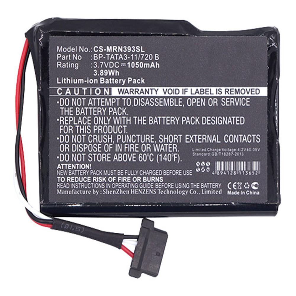 [SNAV0443] Stryka Battery to suit NAVMAN EZY200 3.7V 1050mAh Li-ion