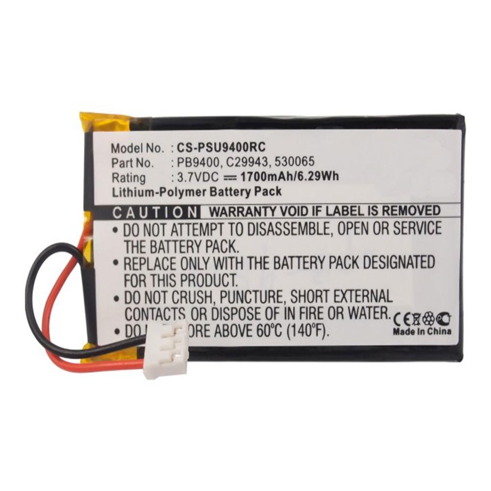 [SPHL9980] Stryka Battery to suit PHILIPS Pronto TSU-9400 3.7V 1700mAh Li-ion - 4 - 6 Weeks Delivery