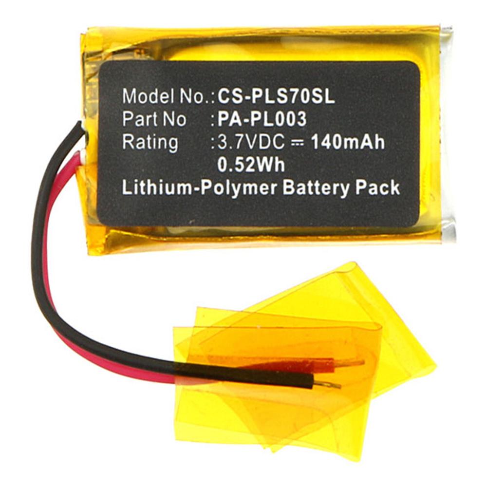 [GPLA0368] Stryka Battery to suit PLANTRONICS 66278-01 3.7V 140mAh Li-Pol