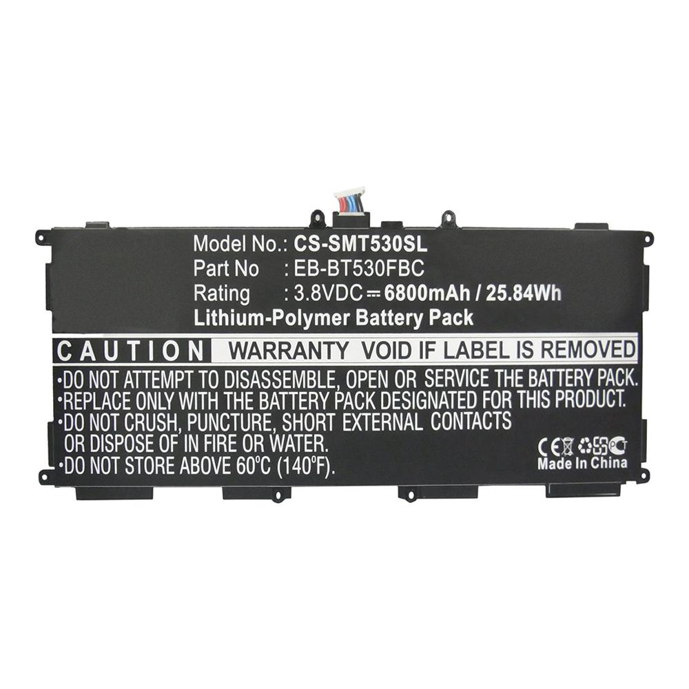 [BSAM9171] Stryka Battery to suit SAMSUNG Galaxy Tab 4 3.8V 6800mAh Li-Pol