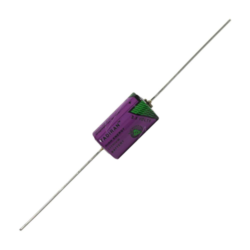 TLL-5902-P 1-2AA size Tadiran Lithium 3.6V Thionyl Chloride Battery - Bobbin Type with axial leads