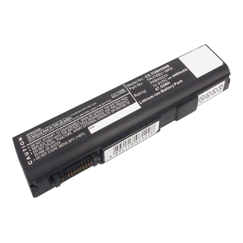 TOSHIBA PA3787U; PA3788U 10.8V 4400mAh Li-ion