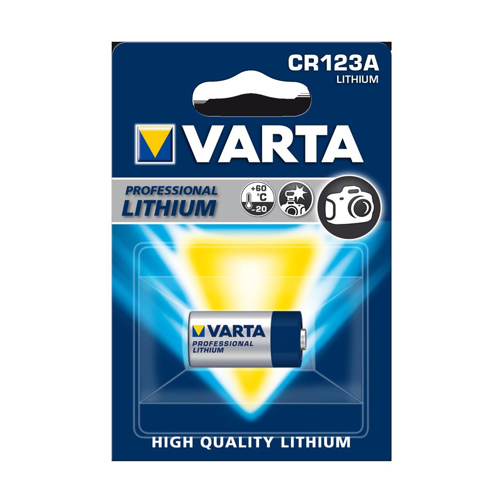 VARTA CR123A Professional Lithium 1 Pack