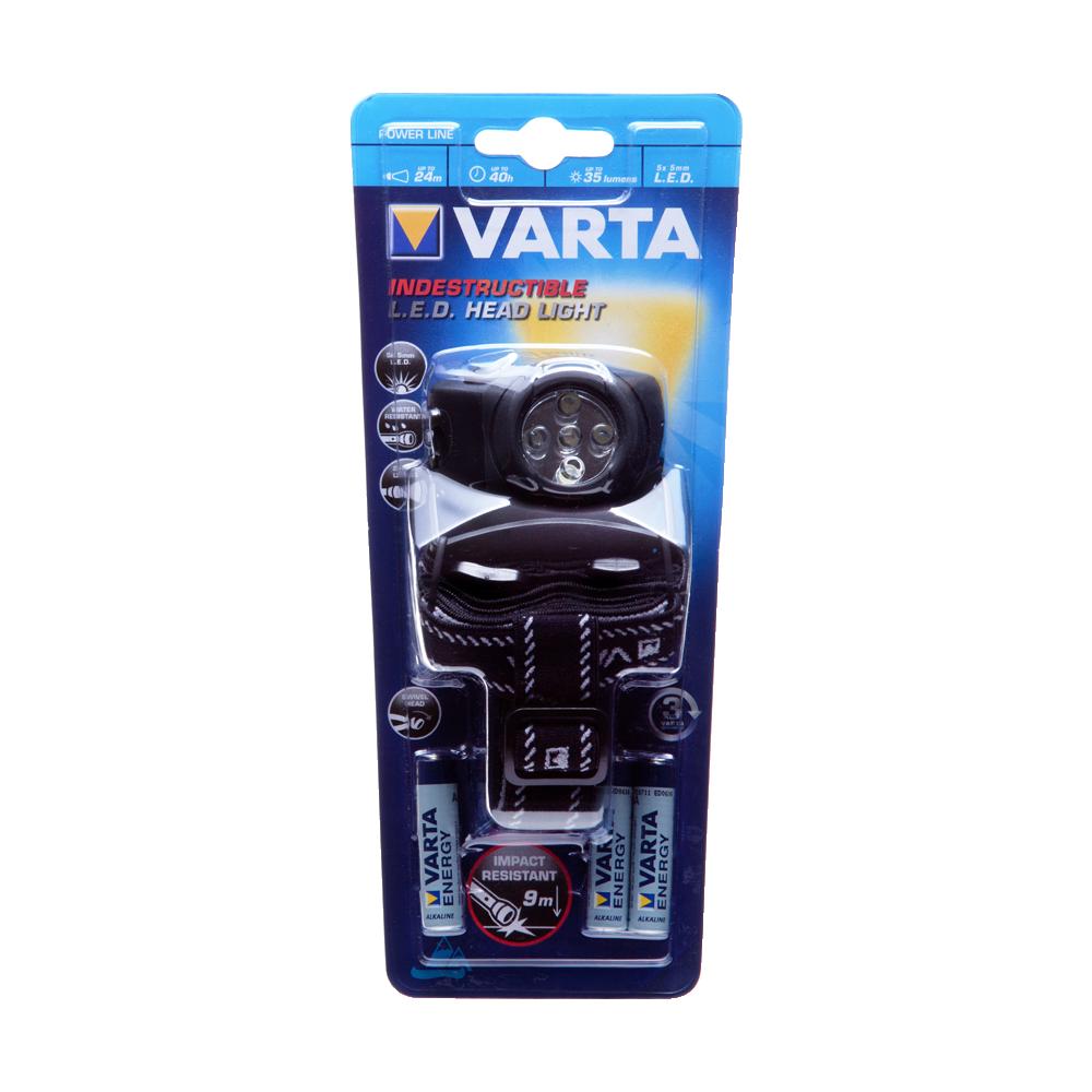 VARTA Indestructible 5 x 5 Headlight 3AAA