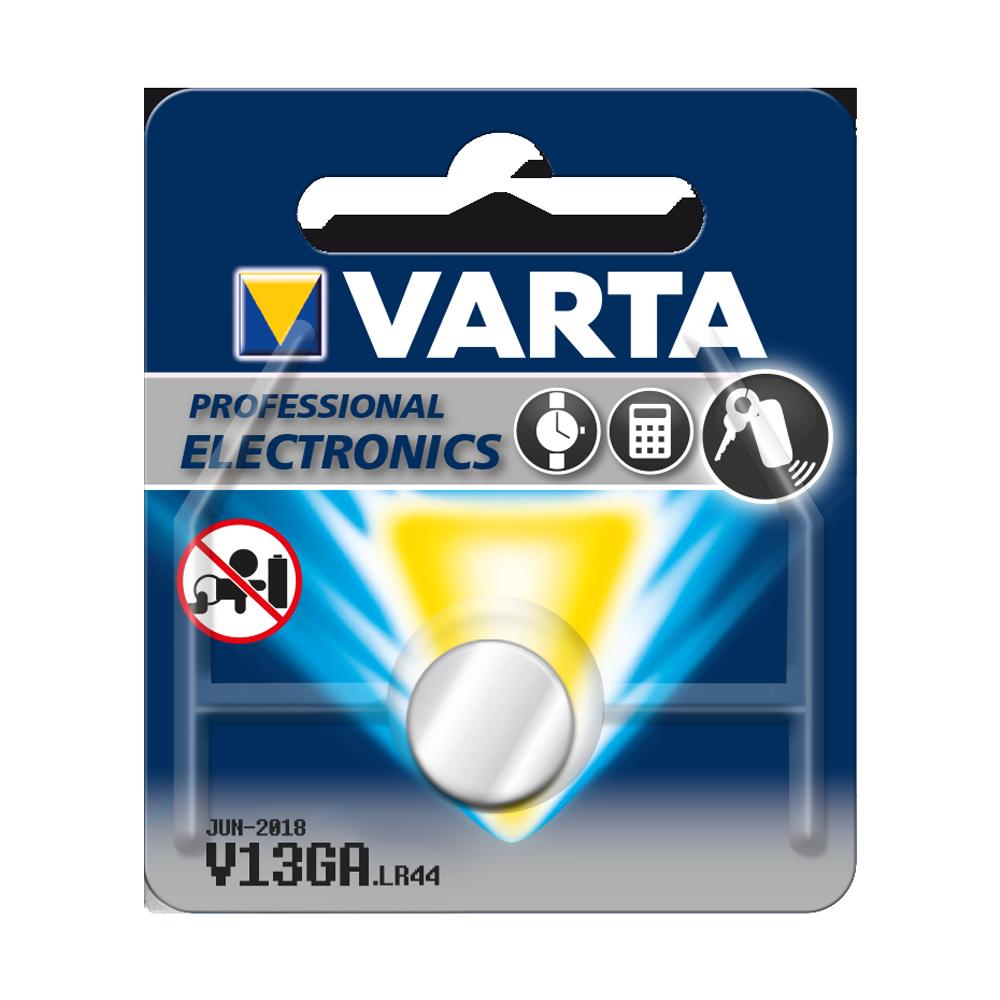 OBSOLETE | VARTA V13GA Professional Electronics Button Cell 1 Pack (LR44)