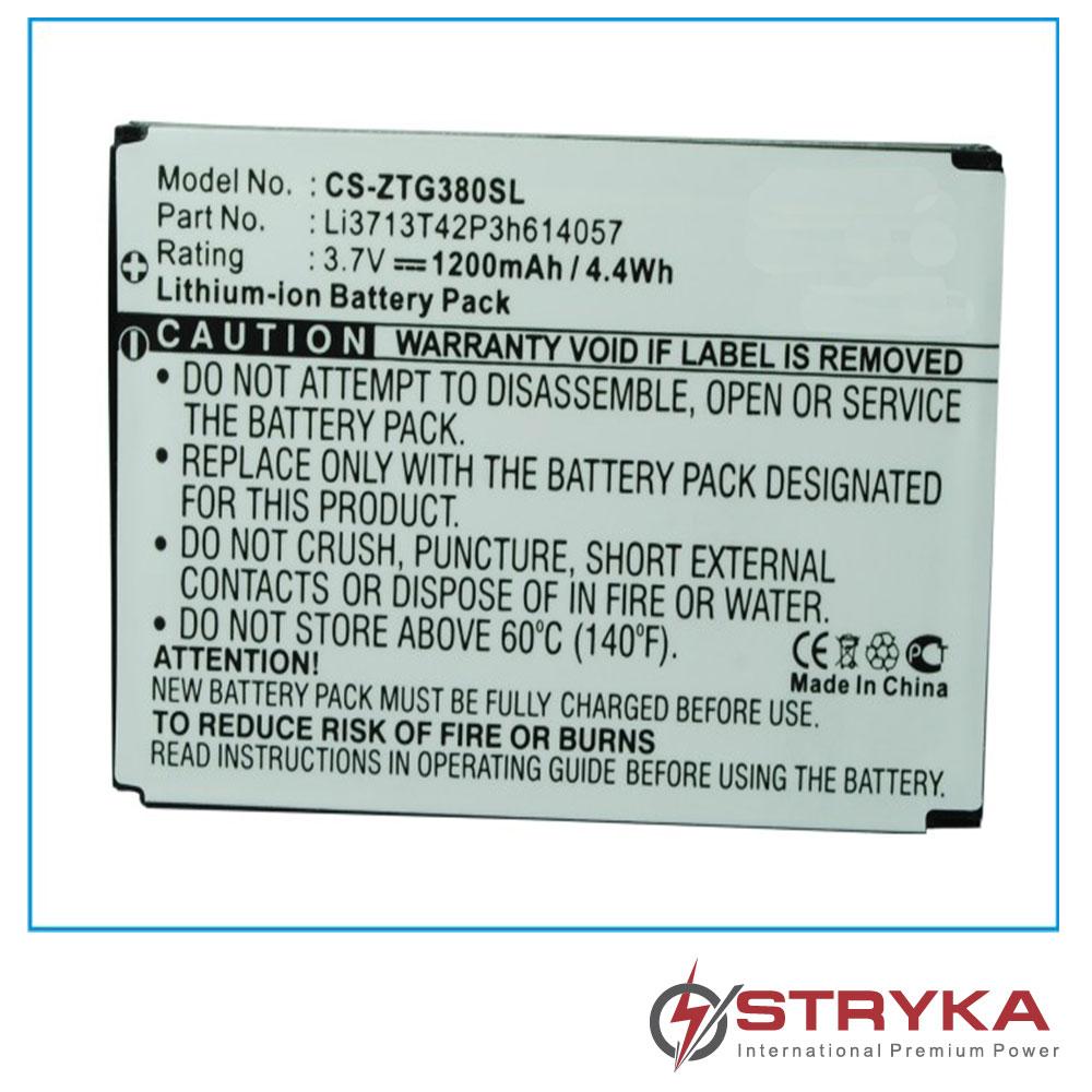 [PZTE3247] ZTE-TELSTRA F165; F165i; T165+; T165i 3.7V 1200mAh Li-ion - 4 - 6 Weeks Delivery